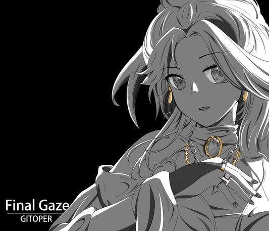 GITOPER Final Gaze Anime Gaming Mouse Pad - Cloth Surface Control Type