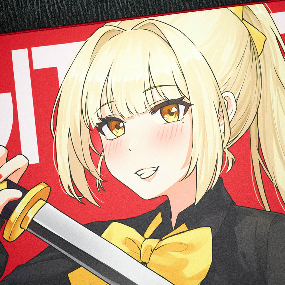 GITOPER 2D Artwork Anime-inspired Gaming Mouse Pad-Setsuna Control First Form（Type-I)-Control Type Surface