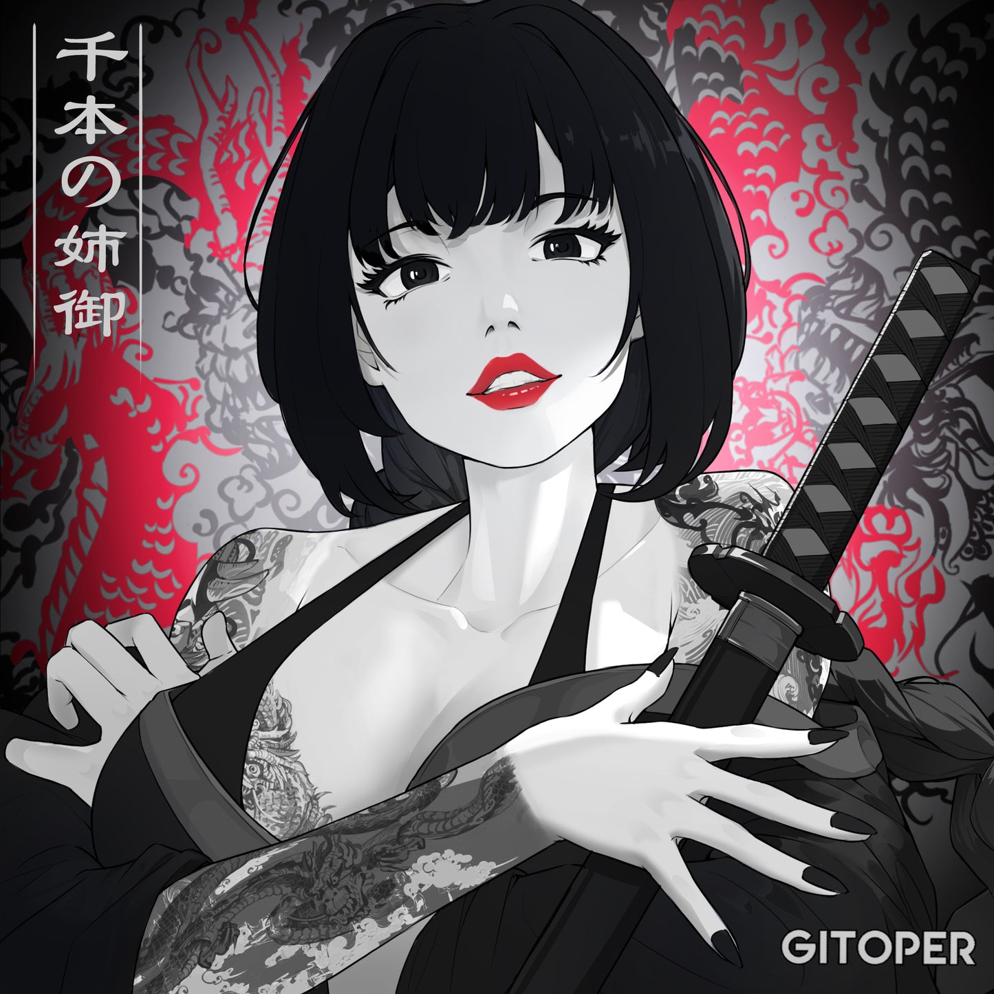 GITOPER TYPE III Anime Gaming Mouse Pad-Control Type Surface